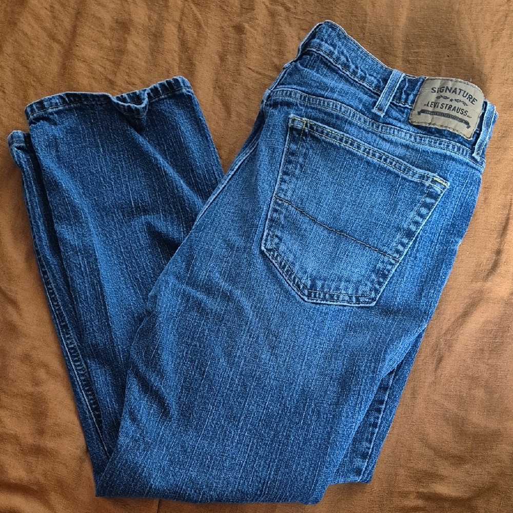 Signature by Levi Strauss Relaxed Fit Denim Jeans